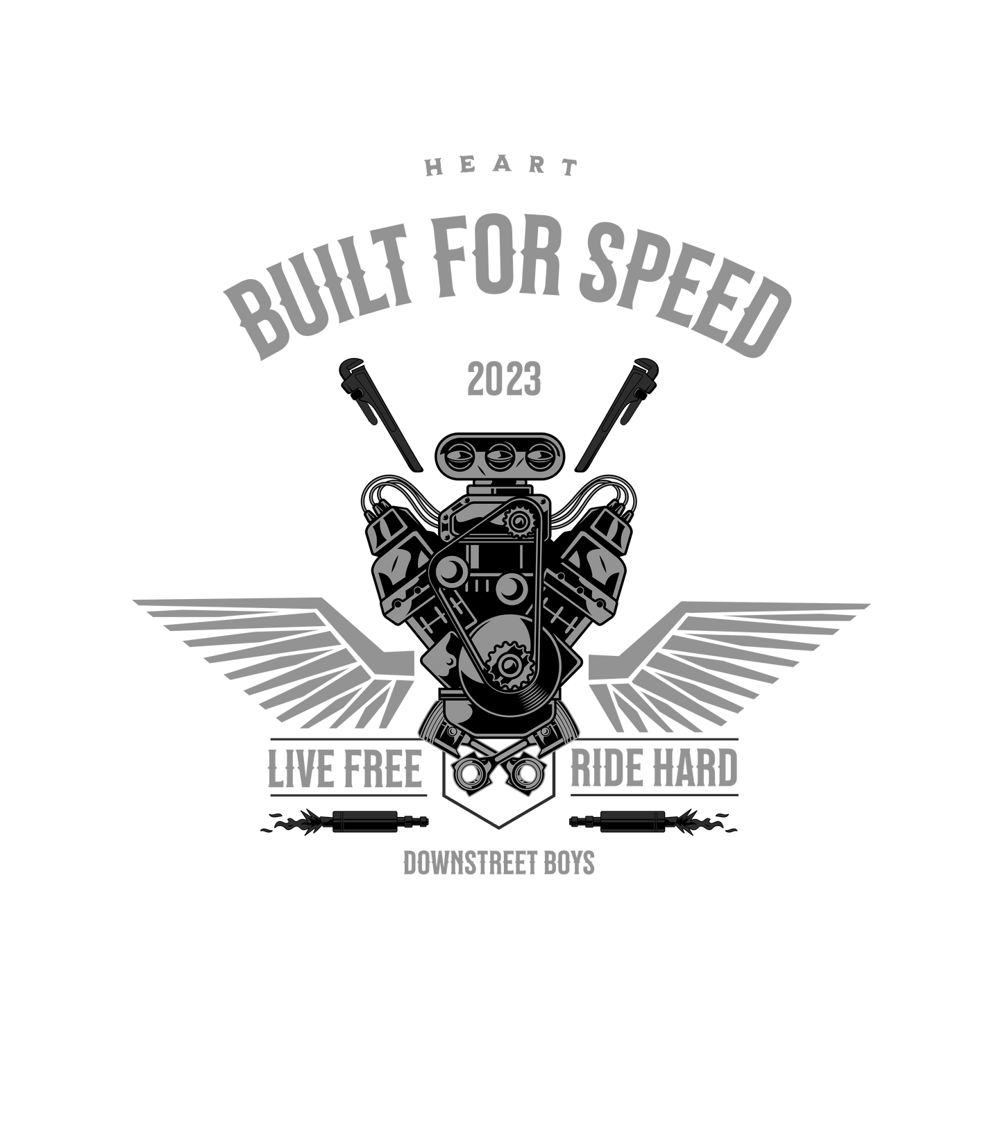 Built for speed Biker's T Shirt